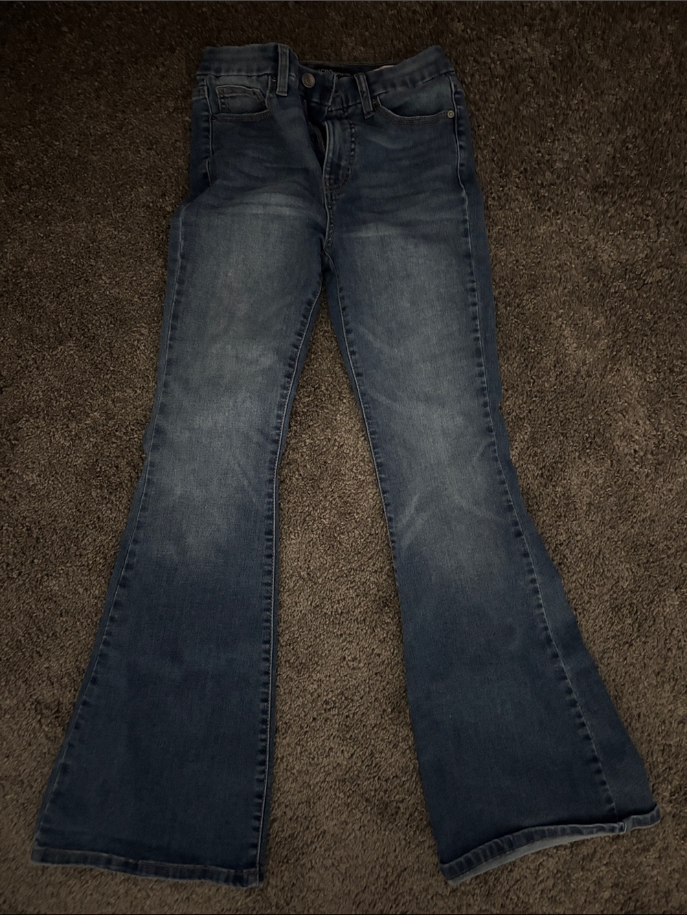 BCBGeneration Medium Blue Flare Jeans